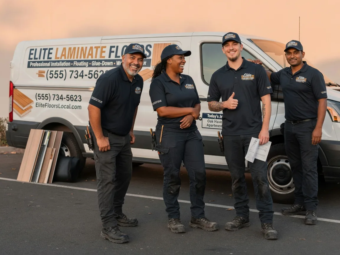 Laminate flooring installation company in Harshaw, WI